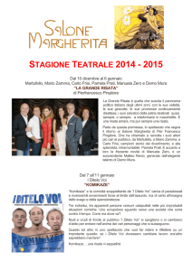 stagione teatrale 2014 - 2015