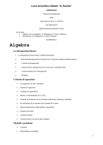 matematica 2 g - Liceo Scientifico "A.Romita"