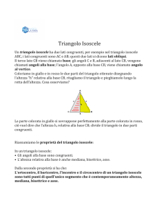 Triangolo Isoscele