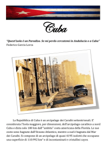 Federico Garcia Lorca La Repubblica di Cuba è u
