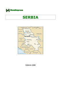 serbia - Mercati a confronto