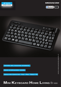 mini keyboard home living bt 800