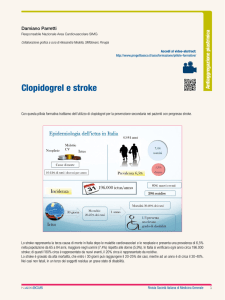 Clopidogrel e stroke
