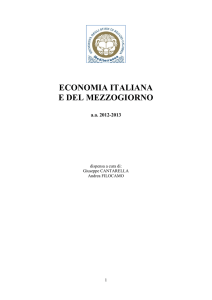 la questione meridionale - Università degli Studi Mediterranea