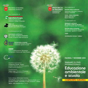 Educazione ambientale e scuola