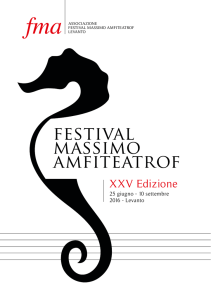 Edizione 2016 - Festival Amfiteatrof