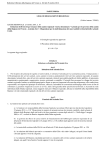 Il testo della Legge Regionale n. 19