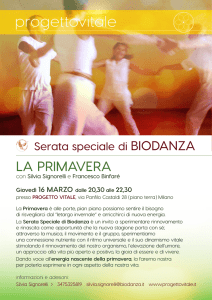 Locandina pdf: La Primavera_serata speciale Biodanza