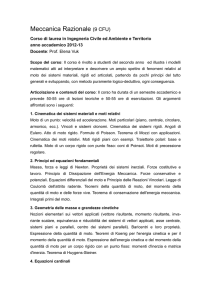 Programma del corso