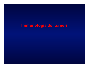 Immunologia dei tumori - e