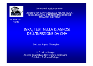 5 - Chiereghin_IGRAs nella diagnosi di infezione da CMV