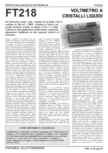 FT218.qxd (Page 1) - Futura Elettronica