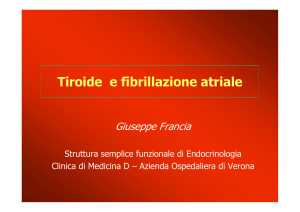 FRANCIA 1 fibrillazione atriale e tiroide