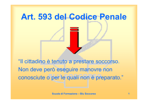 Ferite - Blu Soccorso