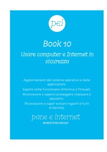 Book10 – Usare computer e internet in sicurezza