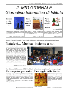 Il mio giornale - Istituto Comprensivo Don Lorenzo Milani di