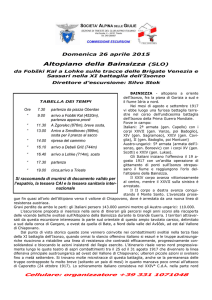 15-04-26_Bainsizza - Società Alpina delle Giulie