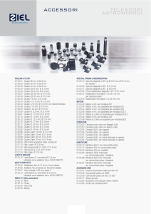 TELESCOPI ASTRONOMICI ACCESSORI