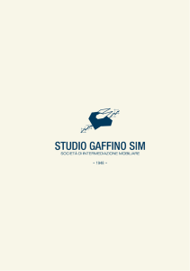 brochure - Studio Gaffino SIM Spa