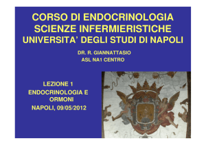 09-05-2012 ENDOCRINOLOGIA – Lezione1