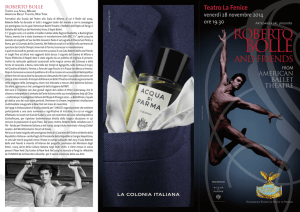 pdf libretto - Teatro La Fenice