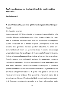 Federigo Enriques e la didattica matematica, parte 2 di 2