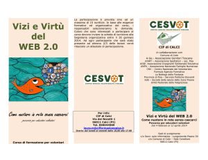Vizi e Virtù del WEB 2.0 - iscvicopisano.scuole.pisa.it