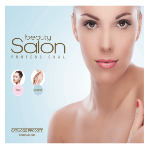 Catalogo prodotti Beauty Salon