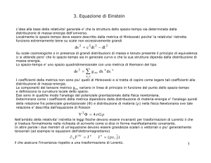 3_Equazione di Einstein