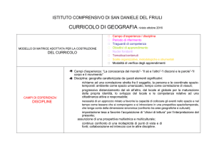 geografia - Istituto Comprensivo di San Daniele del Friuli