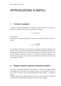 INTRODUZIONE AI BIPOLI - Università degli Studi di Roma "Tor