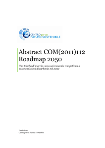 Abstract Roadmap 2050