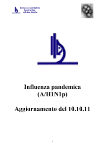 infuenza da virus di origine messicana 10-10-2011