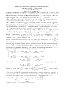 Analisi Matematica II, Anno Accademico 2016