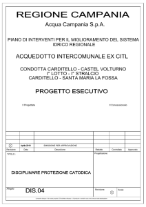 ACQUEDOTTO INTERCOMUNALE EX CITL Acqua Campania S.p.A.