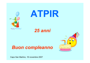 25 anni di ATPIR