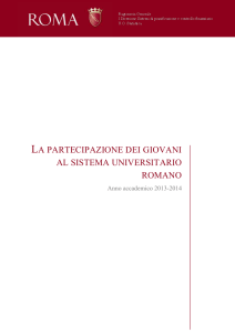 la partecipazione dei giovani al sistema