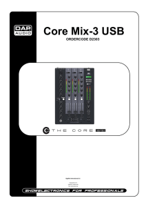 Core Mix-3 USB