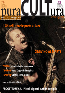 Il Ghirelli apre le porte al Jazz CINEVINO AL MARTE