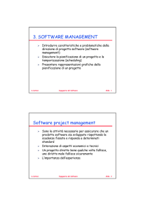 3. SOFTWARE MANAGEMENT Software project management