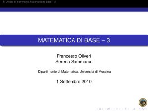 matematica di base – 3