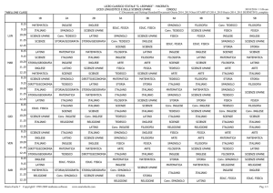 Orario Facile 7 - Liceo Classico Statale Giacomo Leopardi Macerata