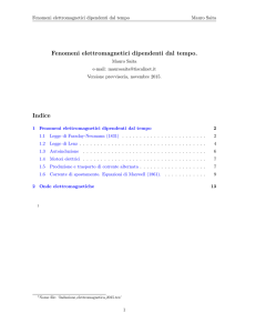 Fenomeni elettromagnetici dipendenti dal tempo