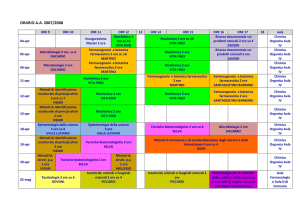 ORARIO A.A. 2007/2008