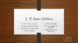 Cristologia - parte biblica