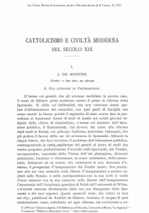 cattolicismo ec~vilta moderna - Annali di Botanica