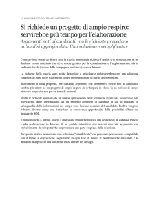 Soluzione Corriere - Seconda prova Informatica 2009
