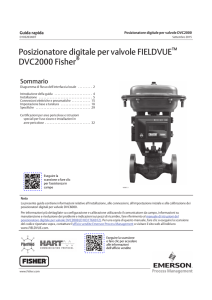 Posizionatore digitale per valvole FIELDVUE DVC2000