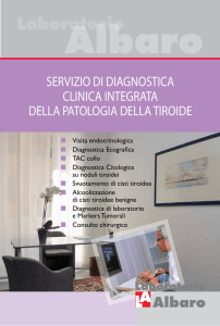 servizio di diagnostica clinica integrata della patologia della tiroide