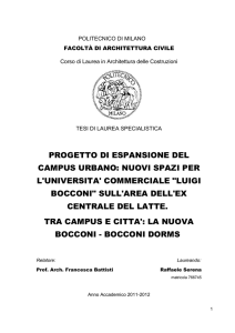 tesi - bocconi dorms